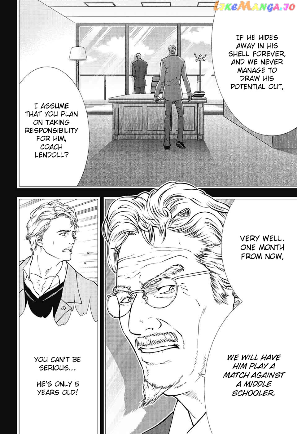 New Prince of Tennis chapter 277 - page 4