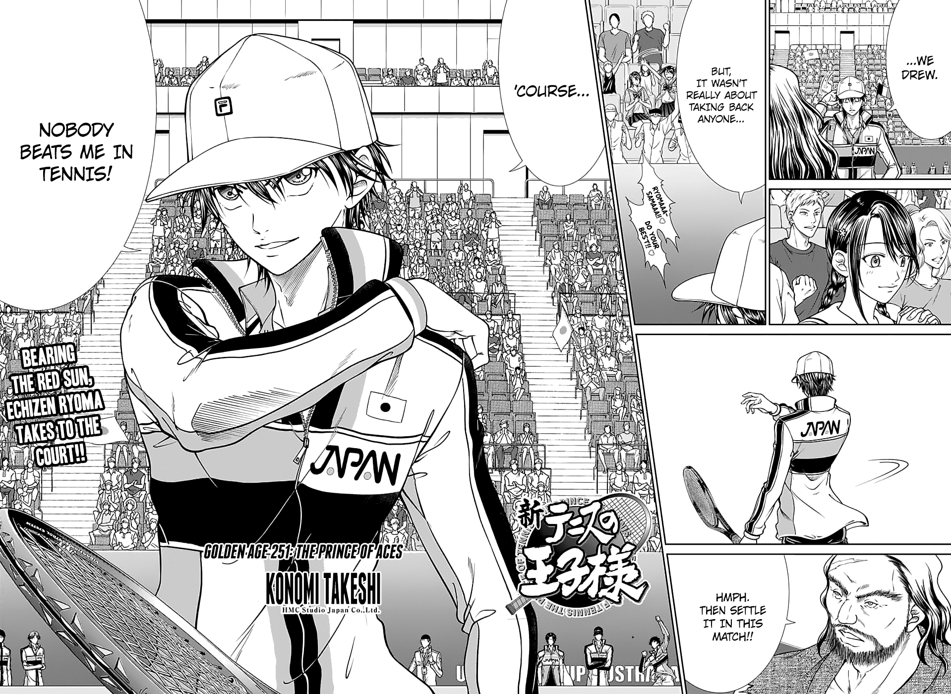 New Prince of Tennis chapter 251 - page 2