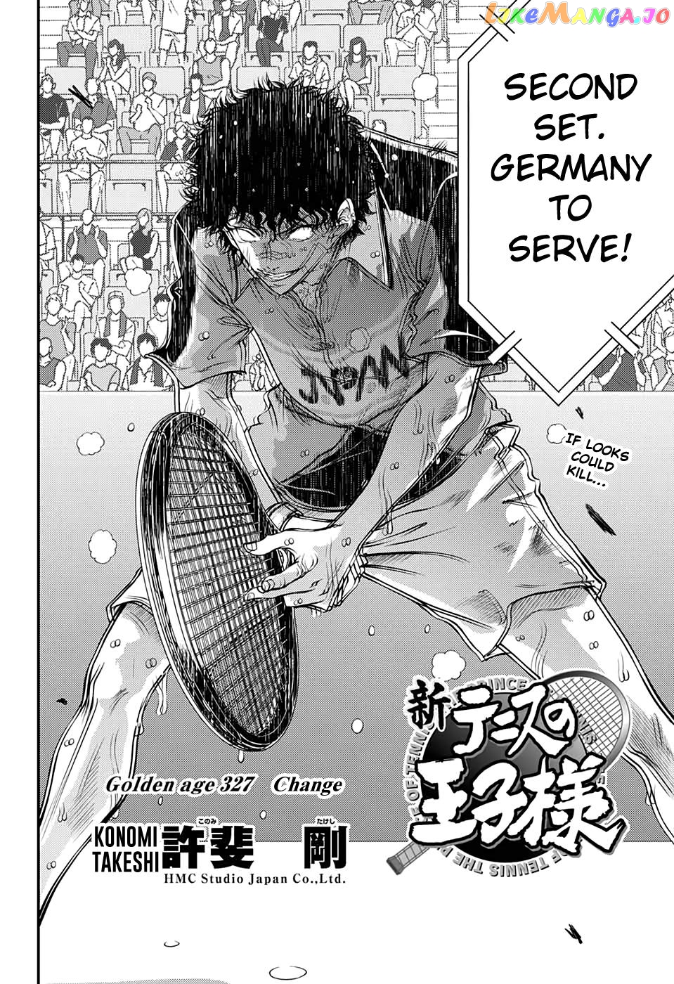 New Prince of Tennis chapter 327 - page 2