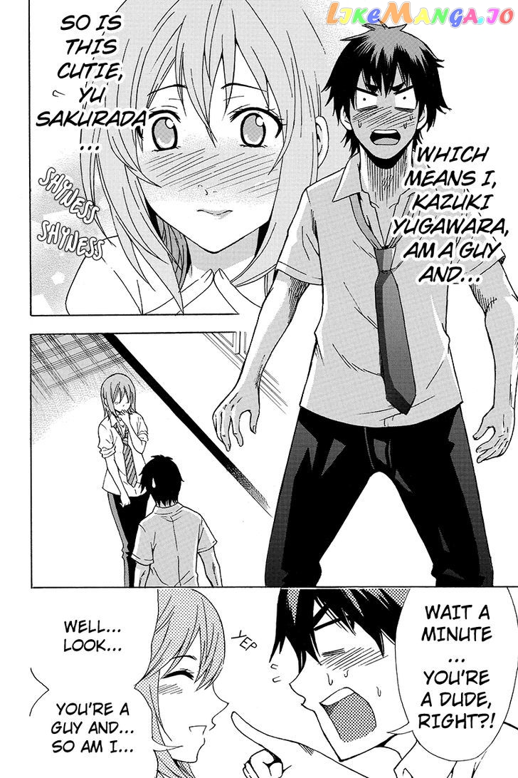 Yugawara-kun wa Ooyamada Danshi Koukou de Moteru Houhou o Kangaeteita ga chapter 1 - page 3