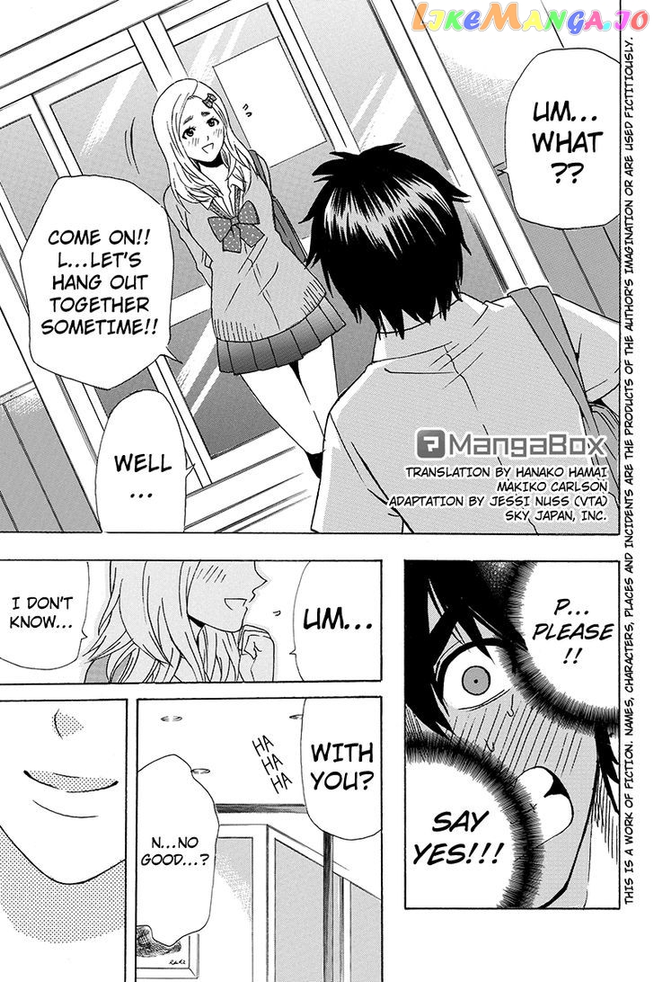 Yugawara-kun wa Ooyamada Danshi Koukou de Moteru Houhou o Kangaeteita ga chapter 7 - page 1