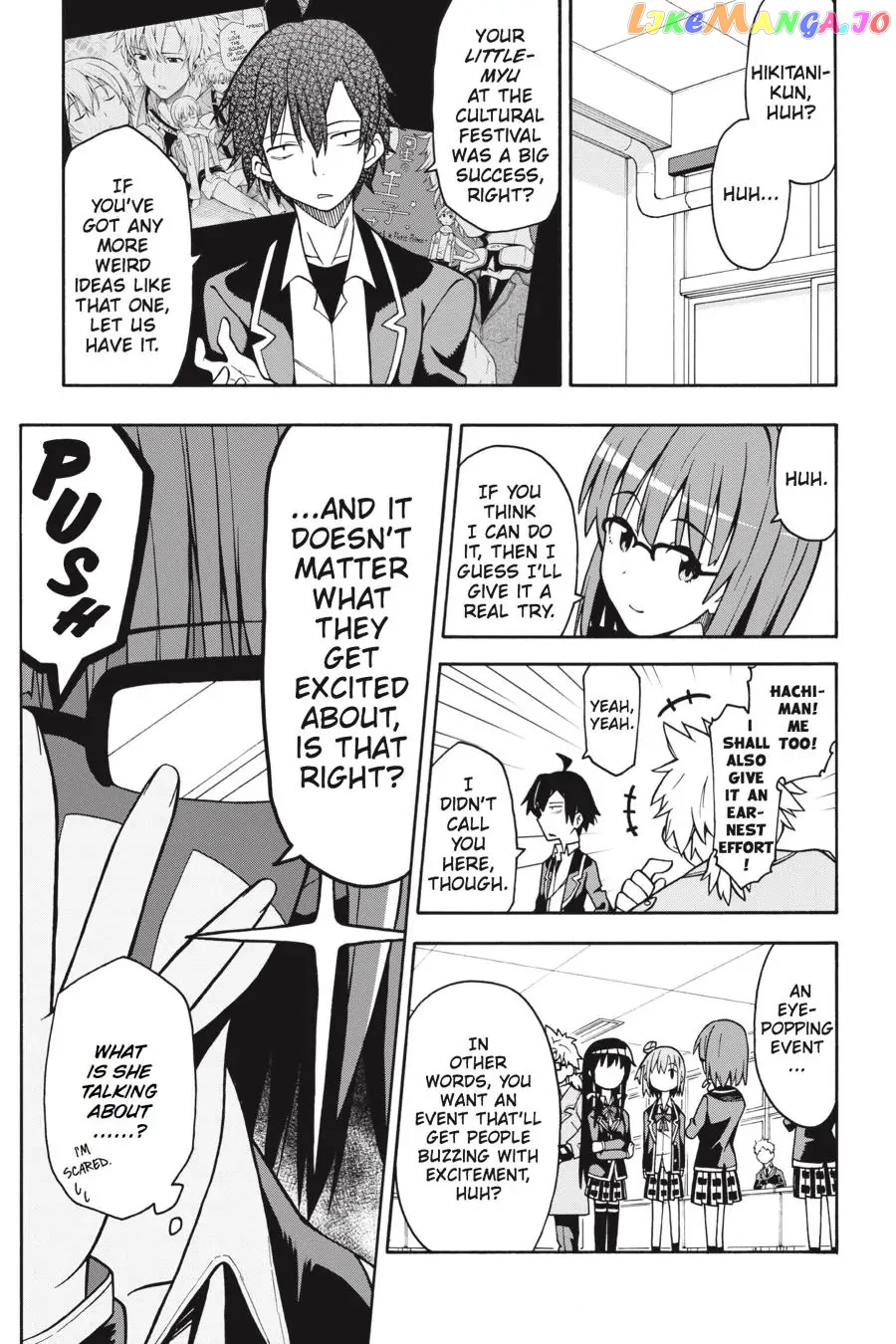 Yahari Ore no Seishun Rabukome wa Machigatte Iru. @ Comic chapter 44 - page 23