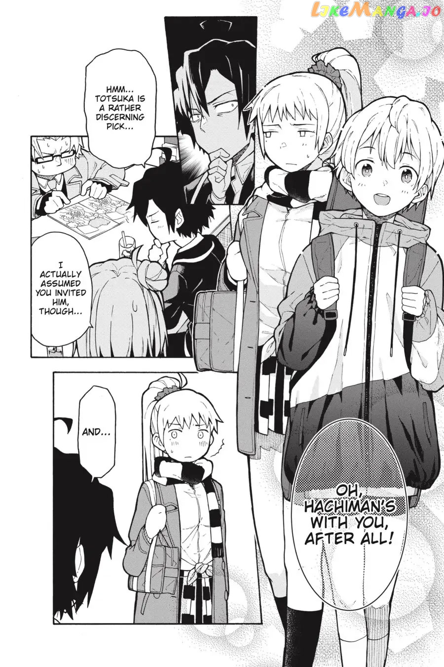 Yahari Ore no Seishun Rabukome wa Machigatte Iru. @ Comic chapter 98 - page 6