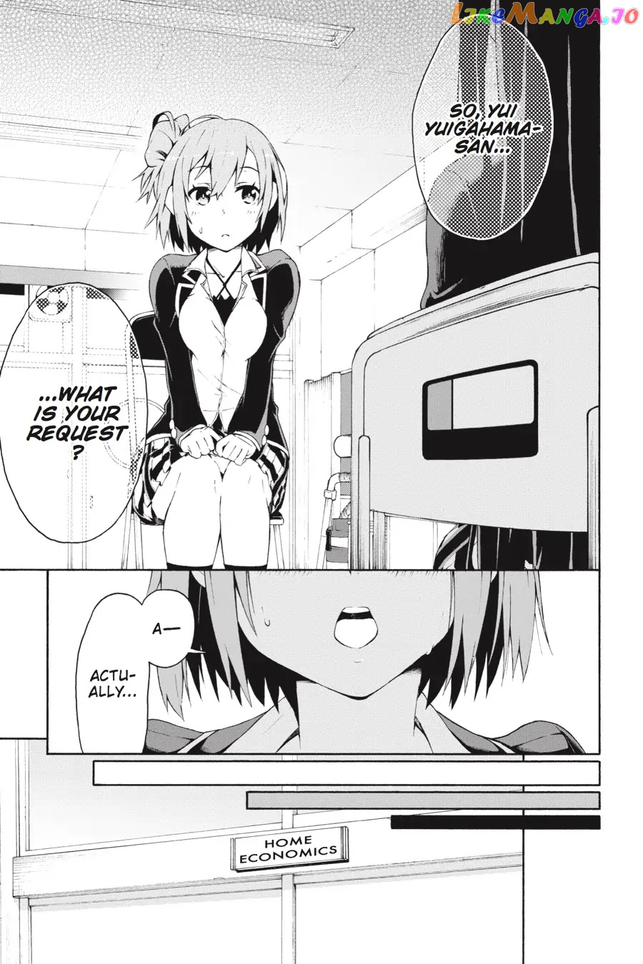 Yahari Ore no Seishun Rabukome wa Machigatte Iru. @ Comic chapter 3 - page 9