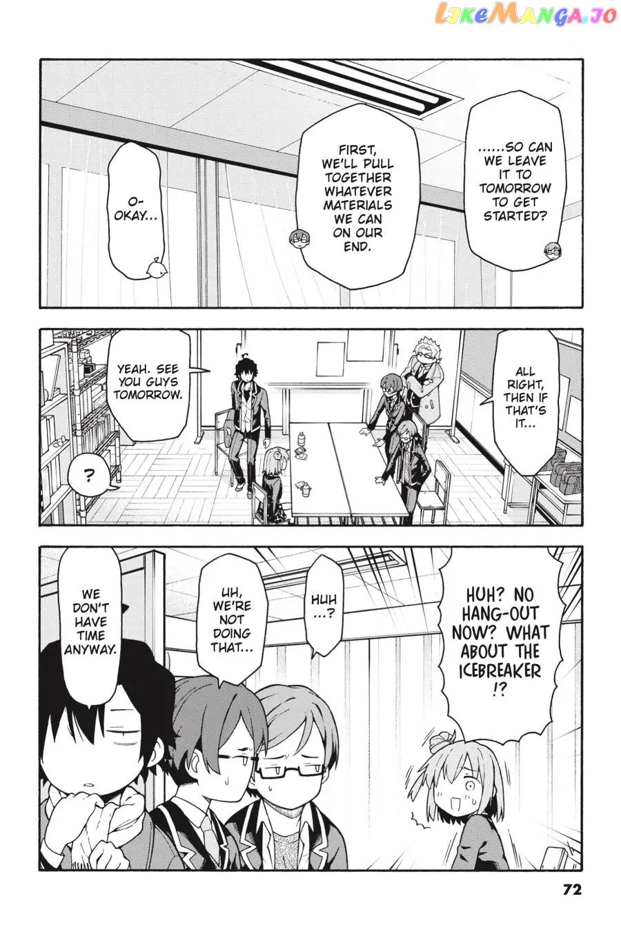 Yahari Ore no Seishun Rabukome wa Machigatte Iru. @ Comic chapter 99 - page 16