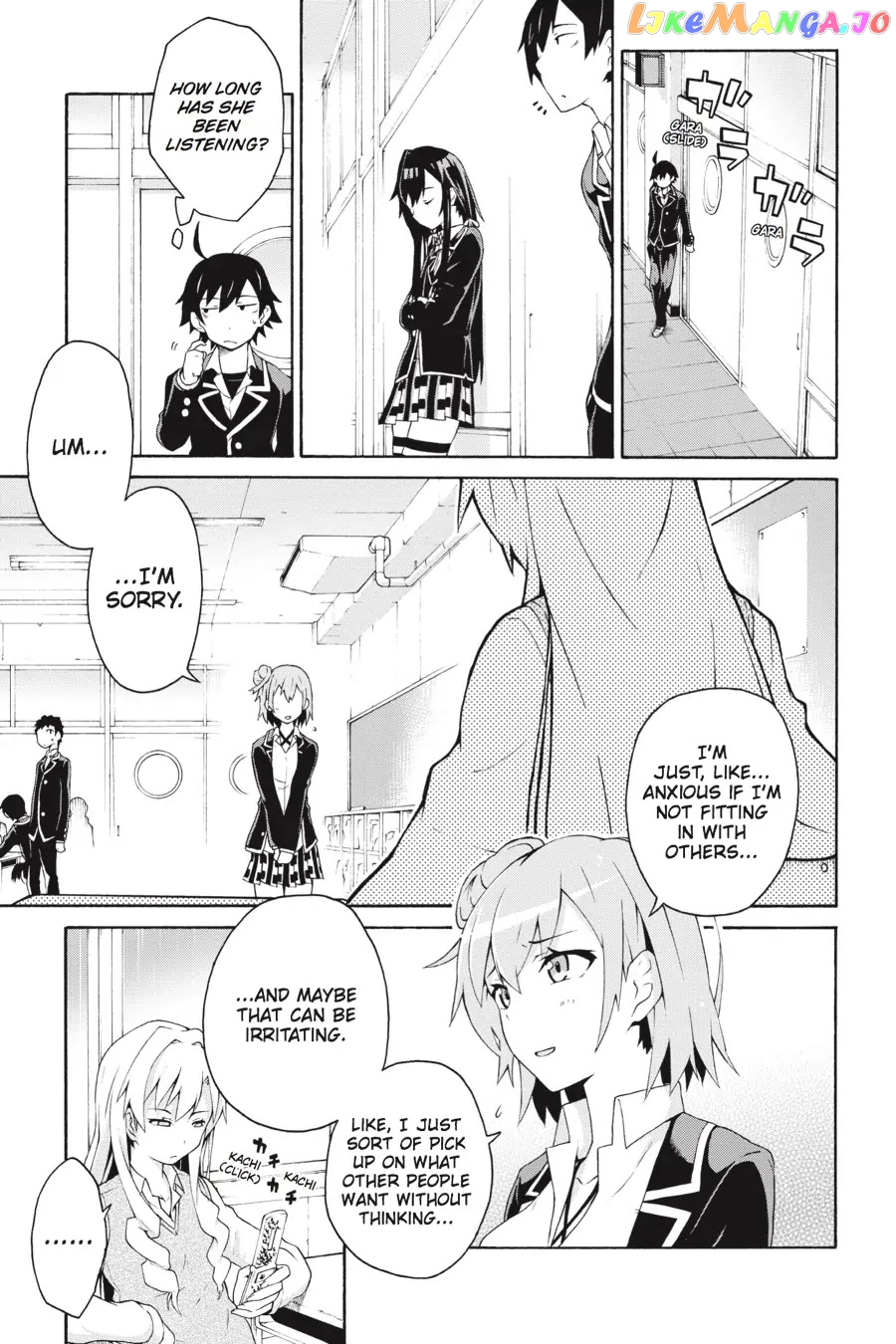 Yahari Ore no Seishun Rabukome wa Machigatte Iru. @ Comic chapter 4 - page 21