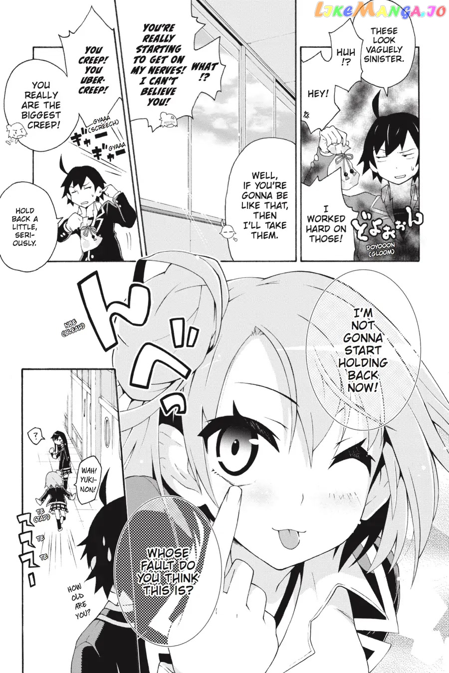 Yahari Ore no Seishun Rabukome wa Machigatte Iru. @ Comic chapter 4 - page 27