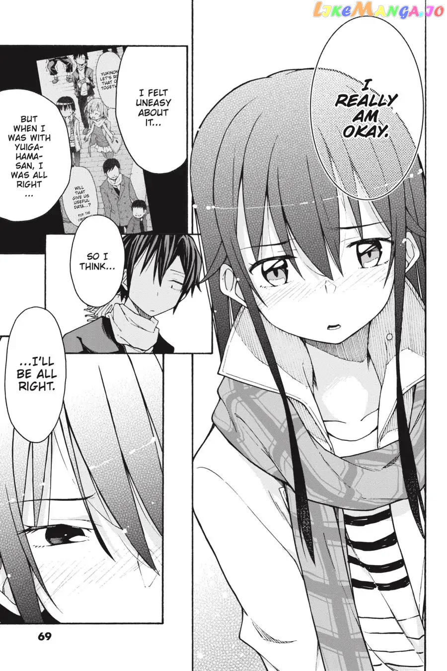 Yahari Ore no Seishun Rabukome wa Machigatte Iru. @ Comic chapter 67 - page 9