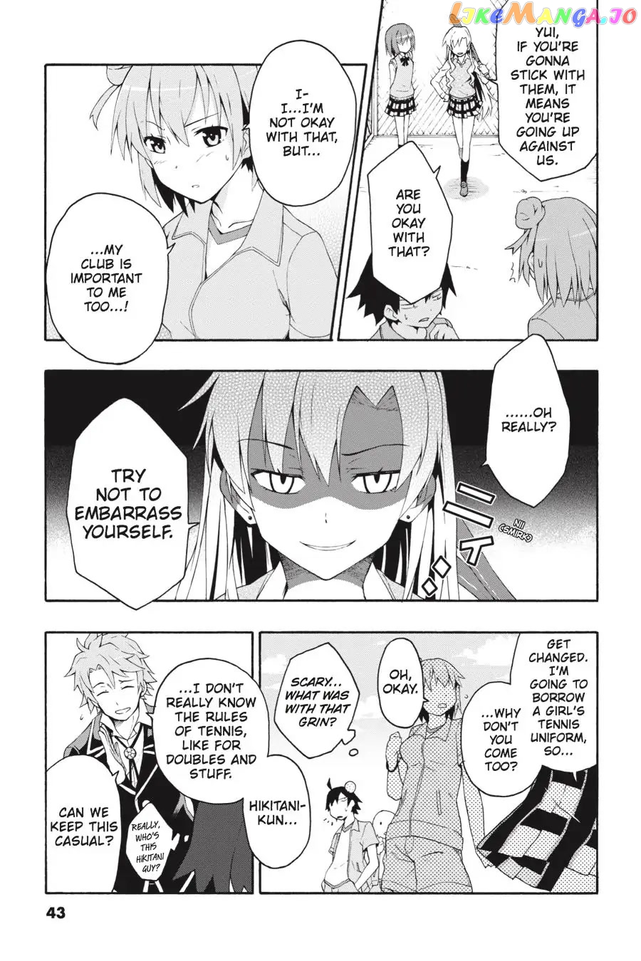 Yahari Ore no Seishun Rabukome wa Machigatte Iru. @ Comic chapter 7 - page 11