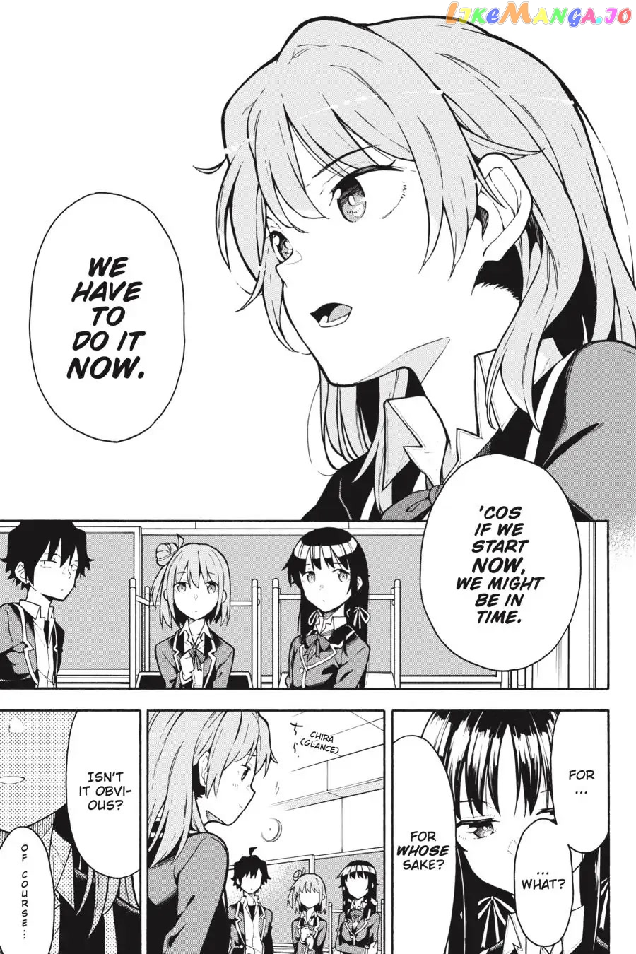 Yahari Ore no Seishun Rabukome wa Machigatte Iru. @ Comic chapter 89 - page 21