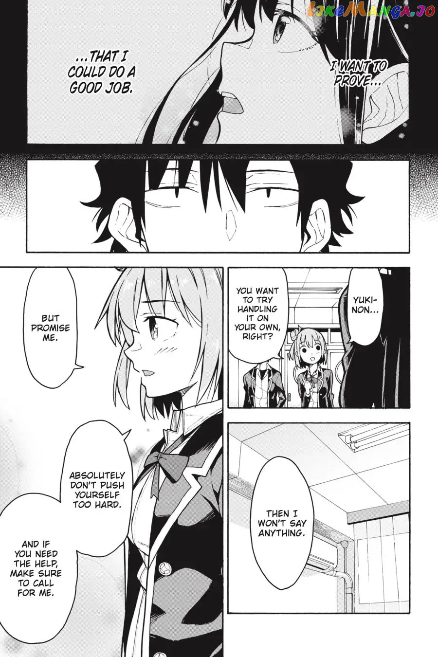 Yahari Ore no Seishun Rabukome wa Machigatte Iru. @ Comic chapter 89 - page 25