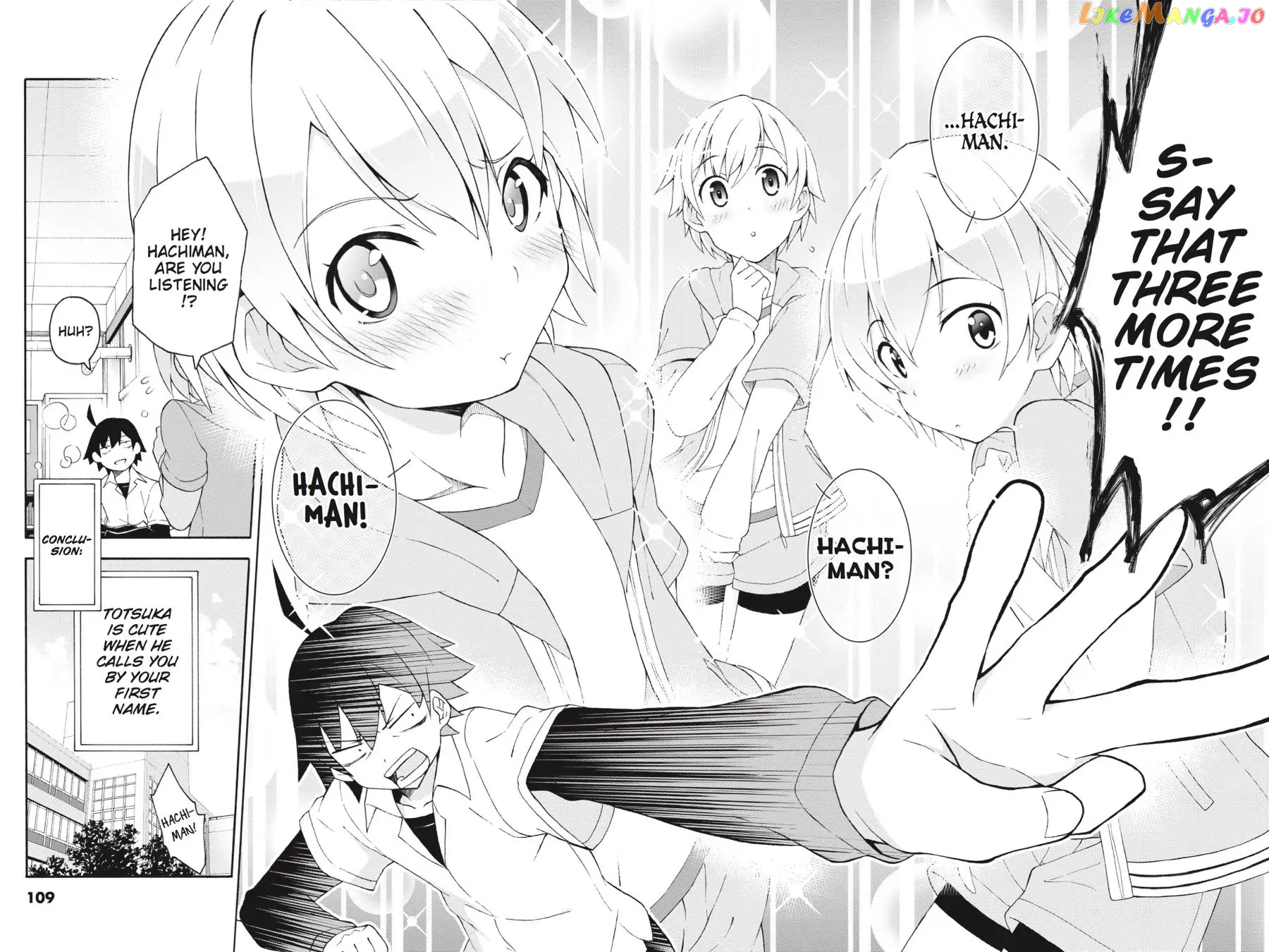 Yahari Ore no Seishun Rabukome wa Machigatte Iru. @ Comic chapter 9 - page 10