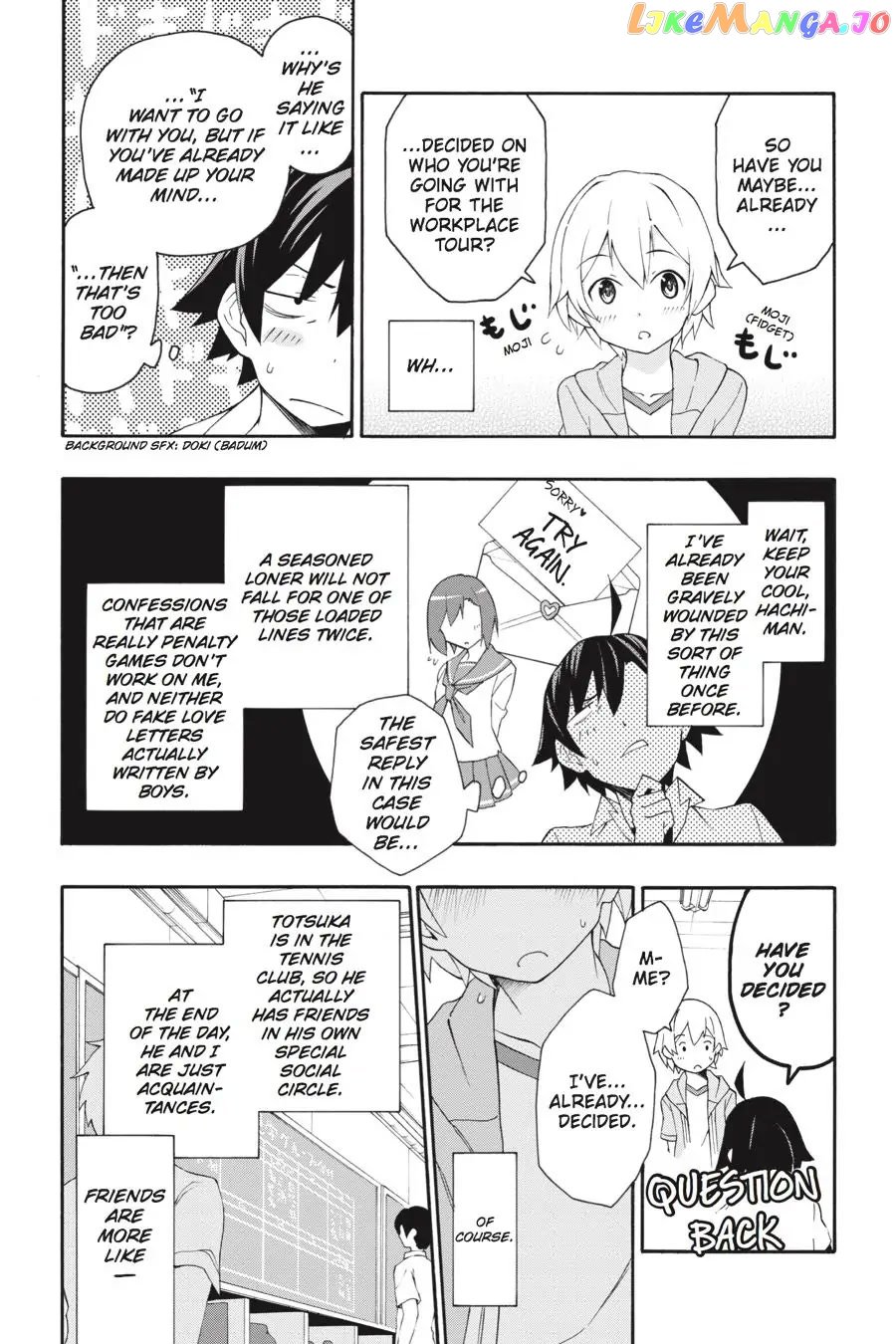 Yahari Ore no Seishun Rabukome wa Machigatte Iru. @ Comic chapter 9 - page 7