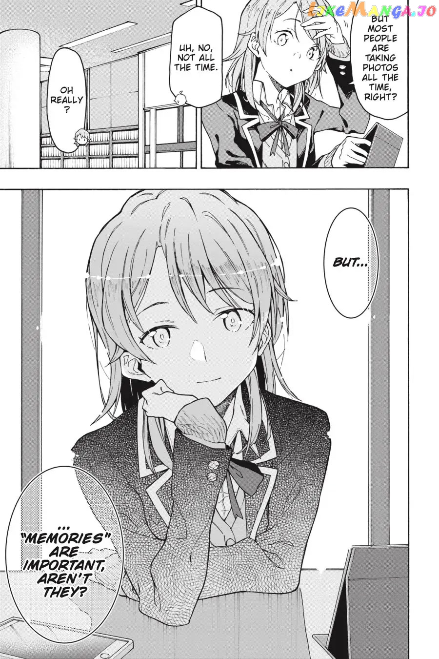 Yahari Ore no Seishun Rabukome wa Machigatte Iru. @ Comic chapter 72 - page 15