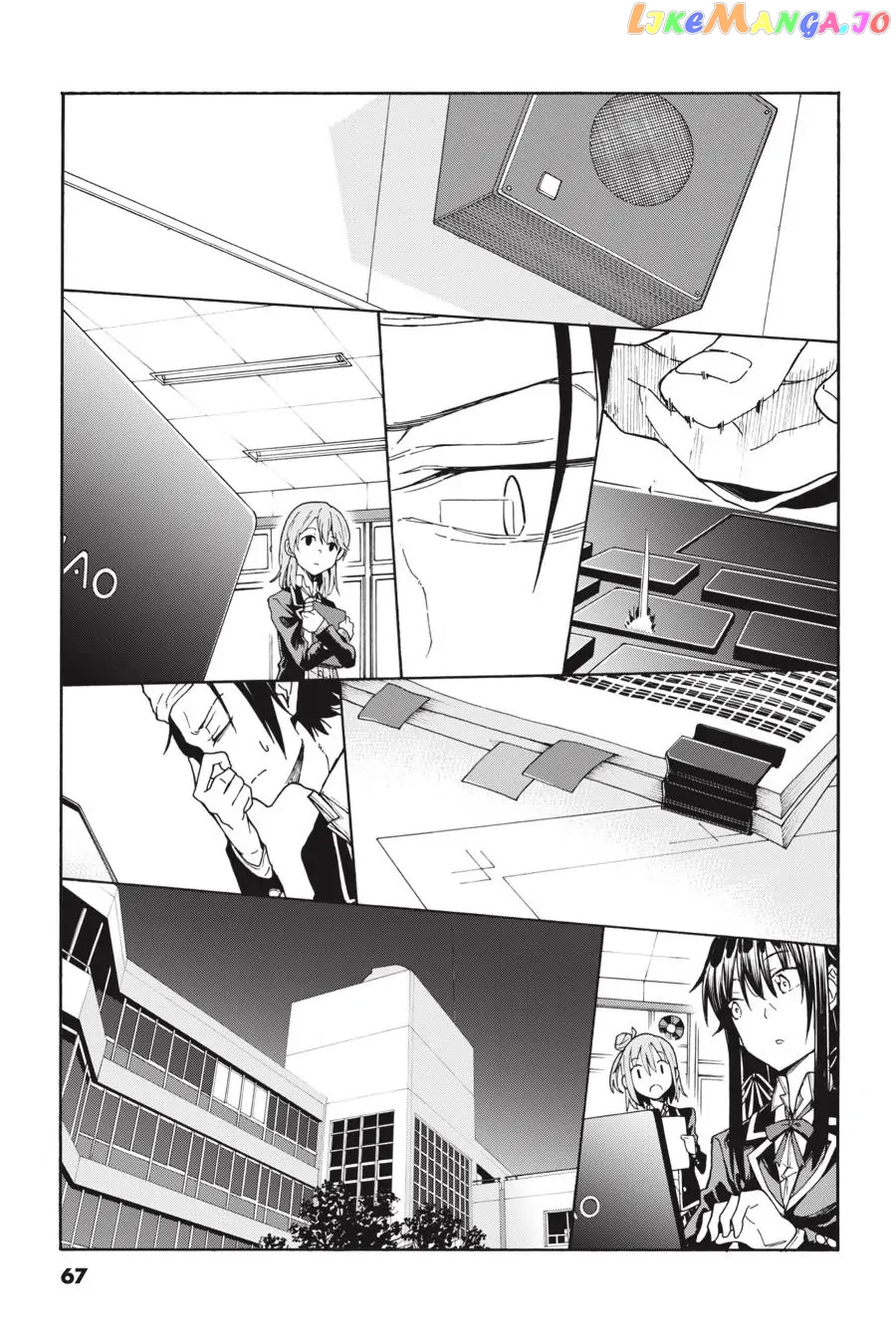 Yahari Ore no Seishun Rabukome wa Machigatte Iru. @ Comic chapter 72 - page 27