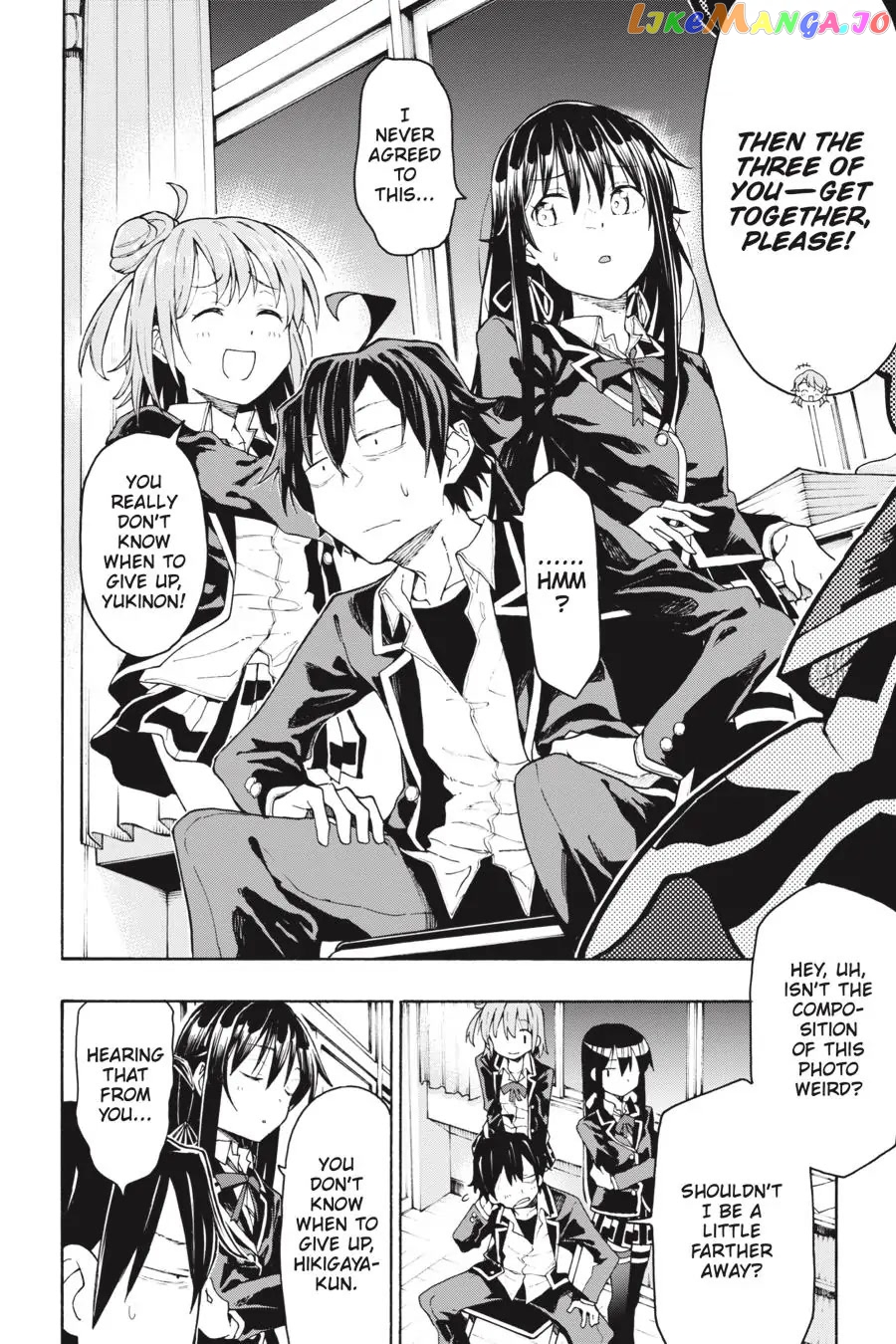 Yahari Ore no Seishun Rabukome wa Machigatte Iru. @ Comic chapter 72 - page 32