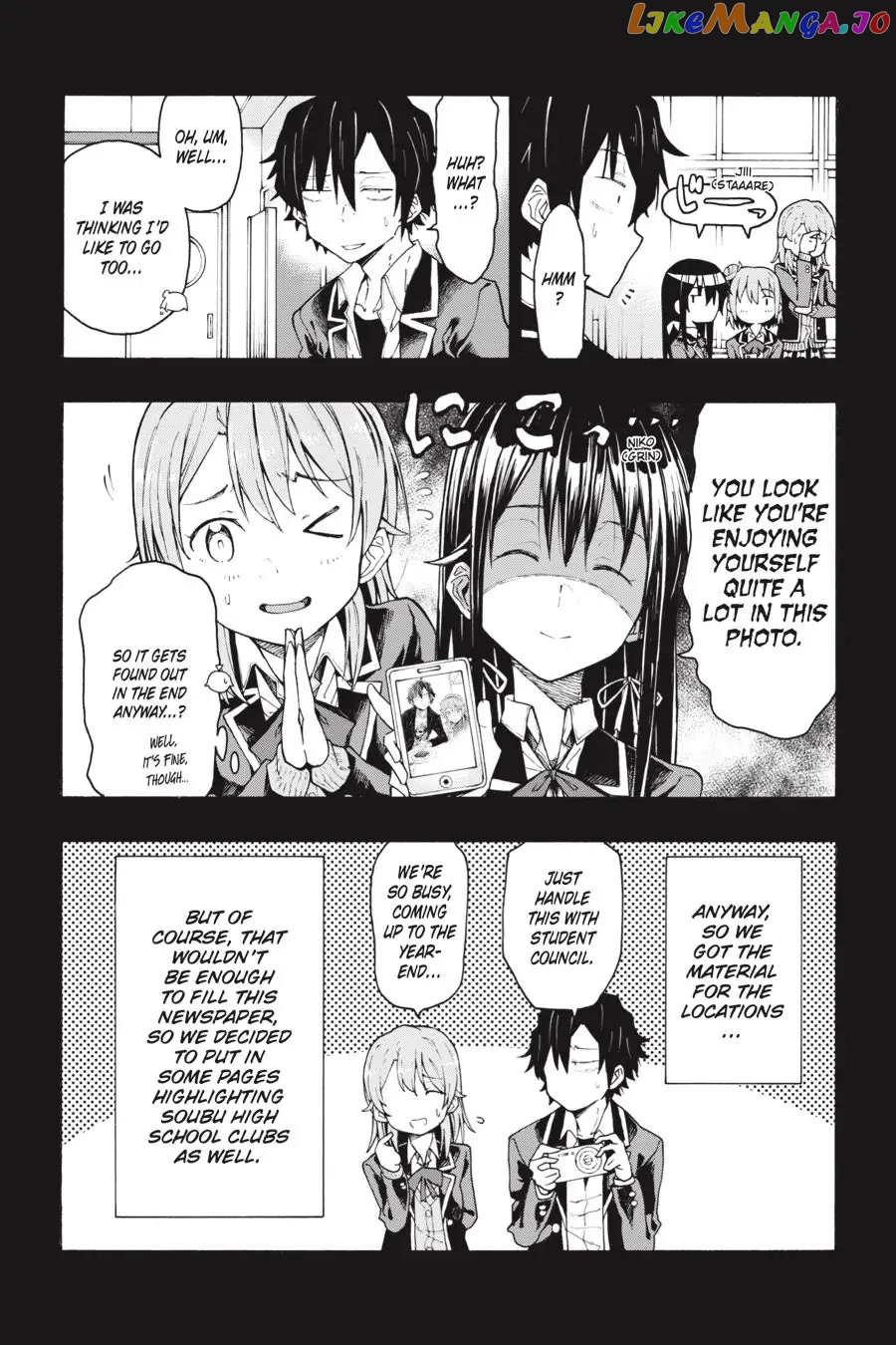 Yahari Ore no Seishun Rabukome wa Machigatte Iru. @ Comic chapter 72 - page 6