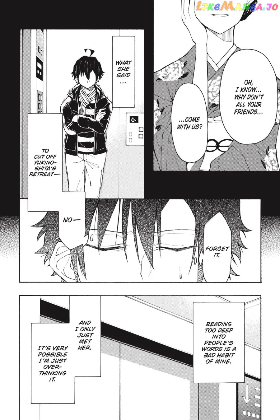 Yahari Ore no Seishun Rabukome wa Machigatte Iru. @ Comic chapter 74 - page 34