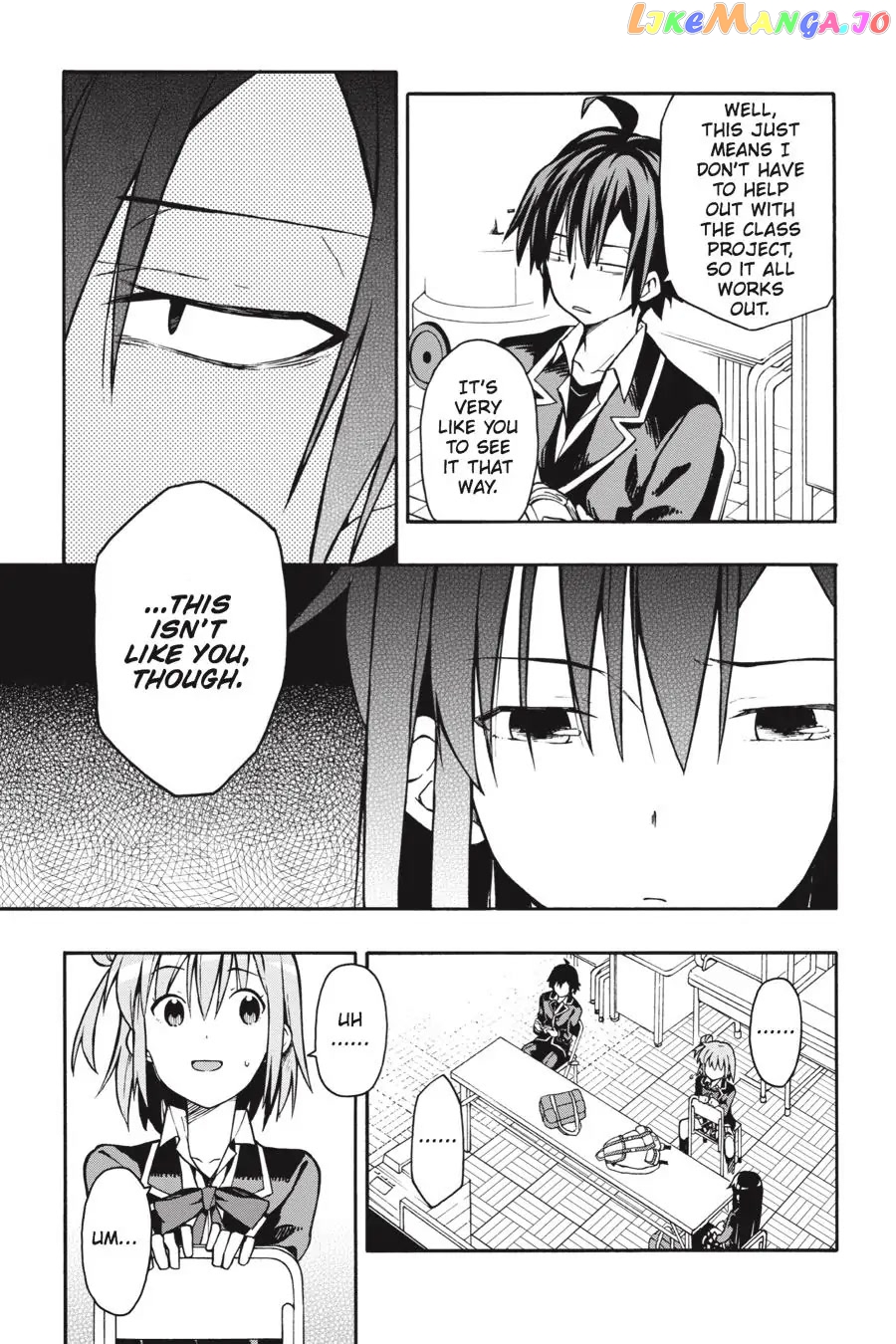 Yahari Ore no Seishun Rabukome wa Machigatte Iru. @ Comic chapter 36 - page 24