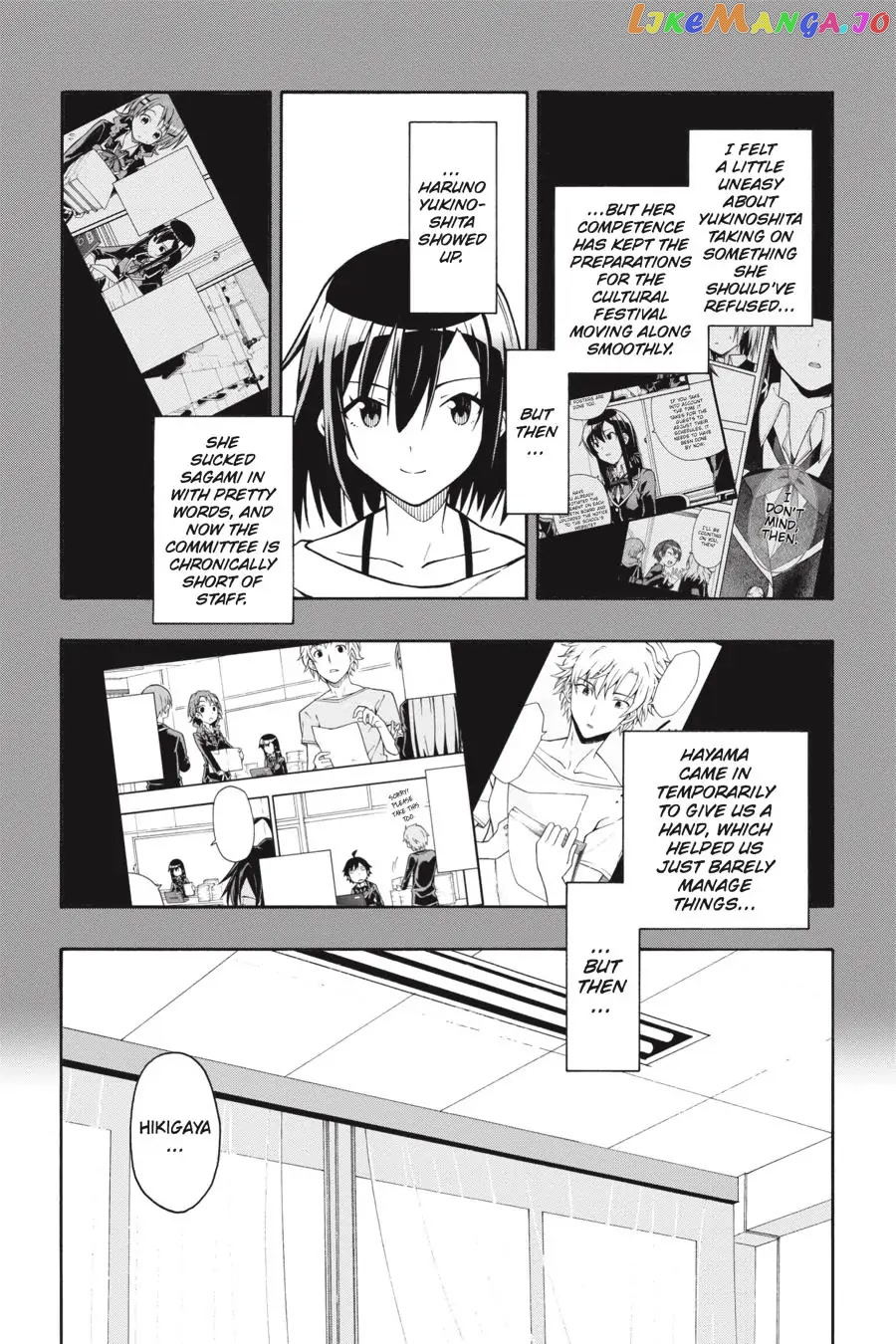 Yahari Ore no Seishun Rabukome wa Machigatte Iru. @ Comic chapter 39 - page 2