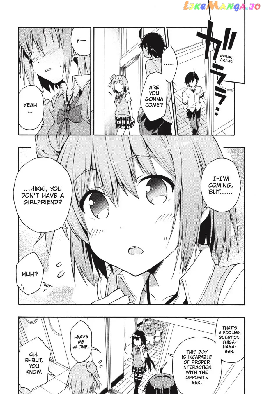 Yahari Ore no Seishun Rabukome wa Machigatte Iru. @ Comic chapter 18 - page 12