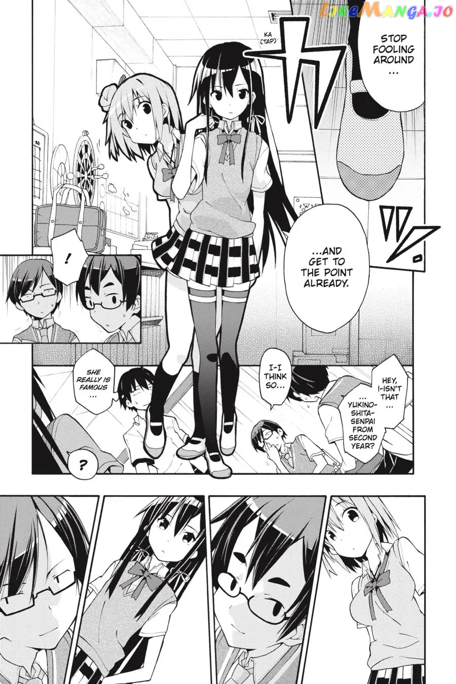 Yahari Ore no Seishun Rabukome wa Machigatte Iru. @ Comic chapter 18 - page 20