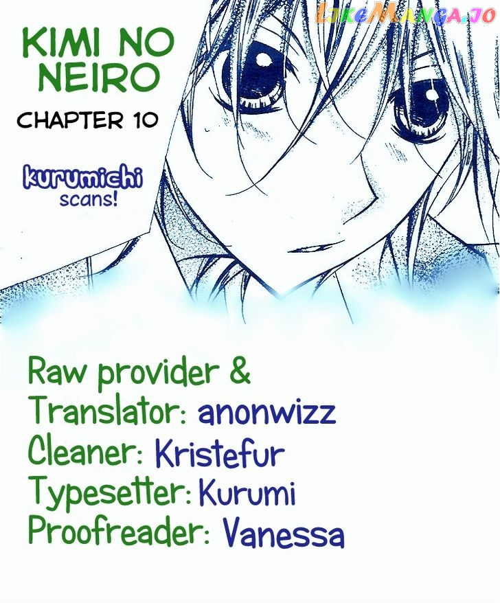 Kimi no Neiro chapter 10 - page 41