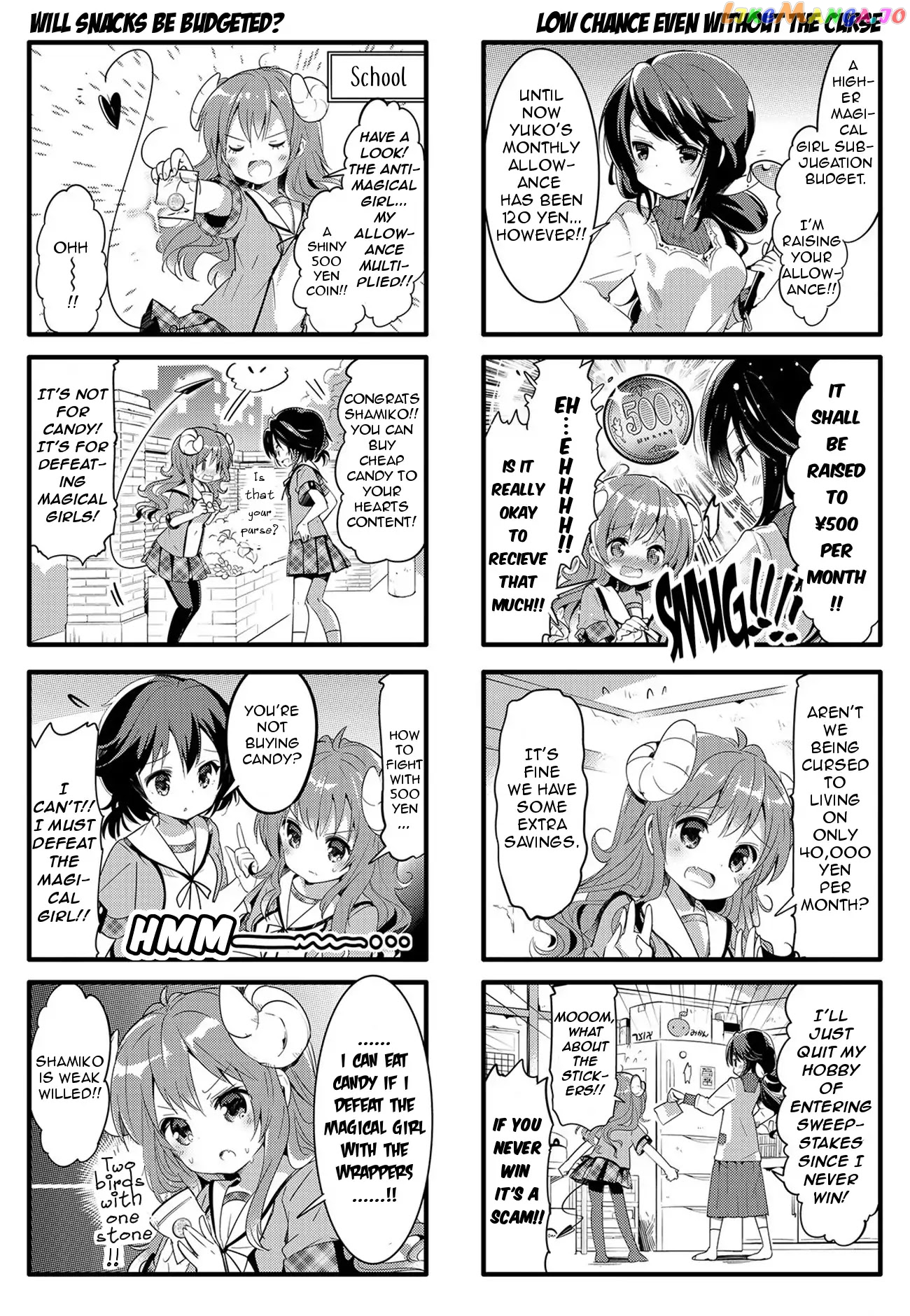 Machikado Mazoku chapter 4 - page 2