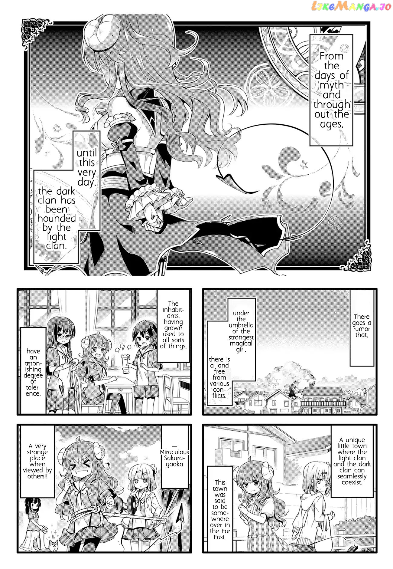 Machikado Mazoku chapter 25 - page 1