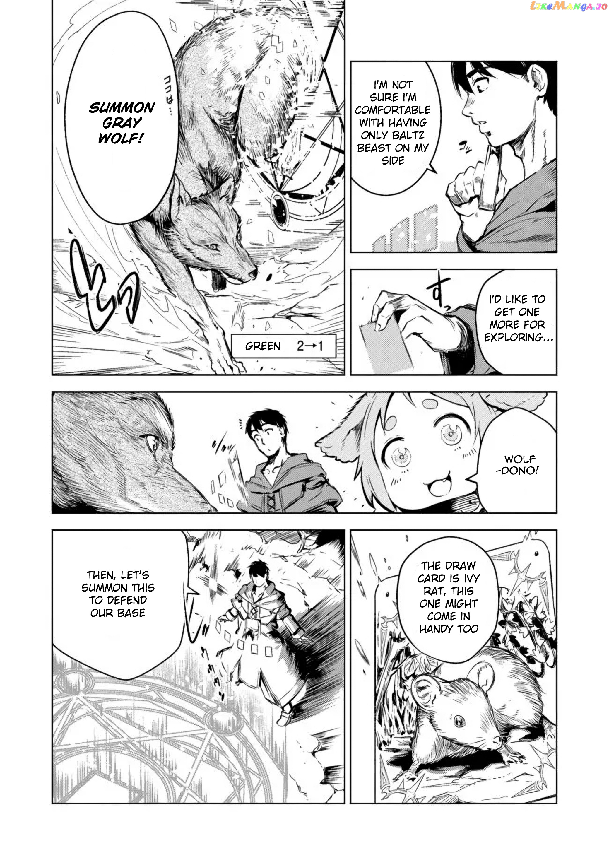 Deck Hitotsu de Isekai Tanbou chapter 3.1 - page 5