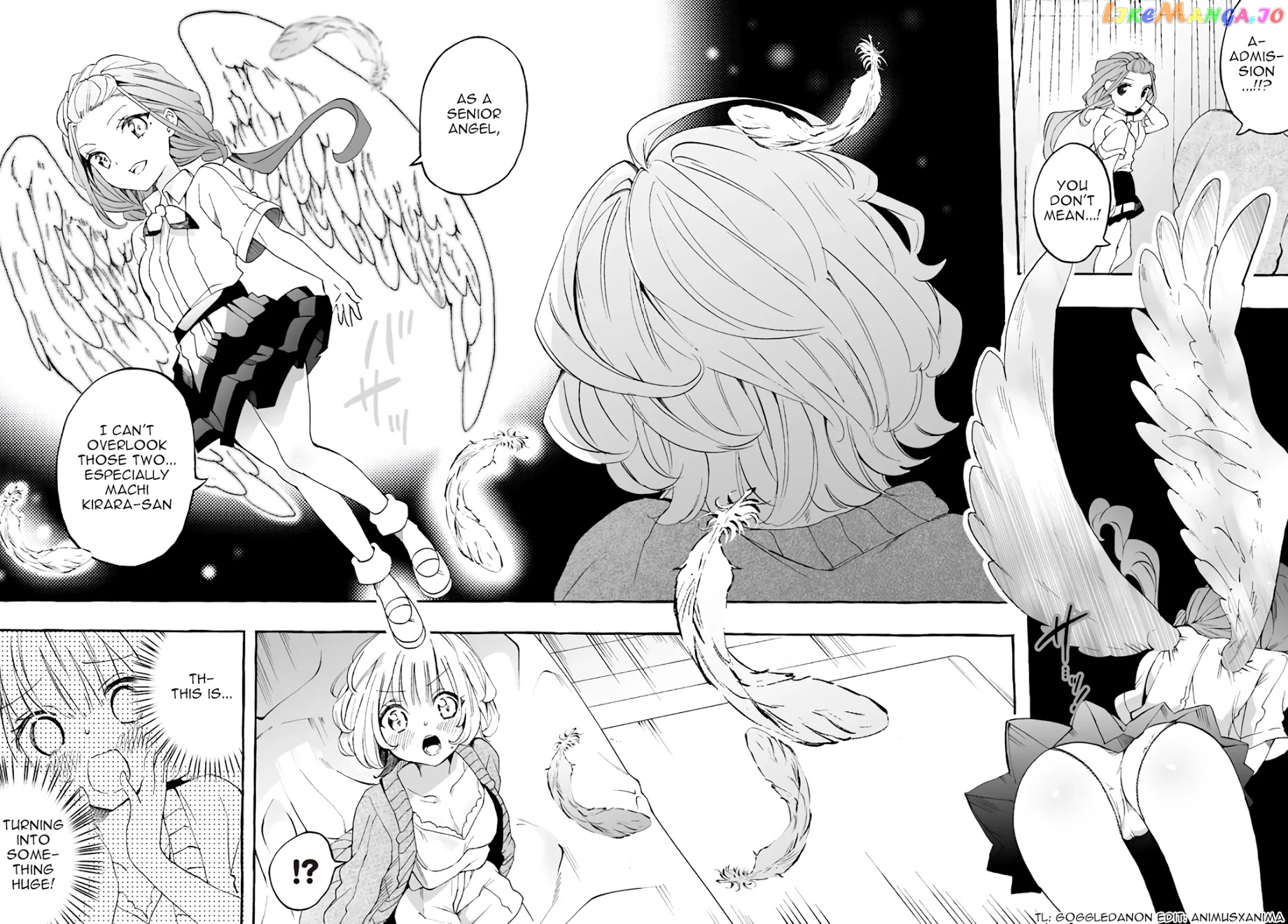 I’m An Elite Angel, But I’m Troubled By An Impregnable High School Girl chapter 6.5 - page 8