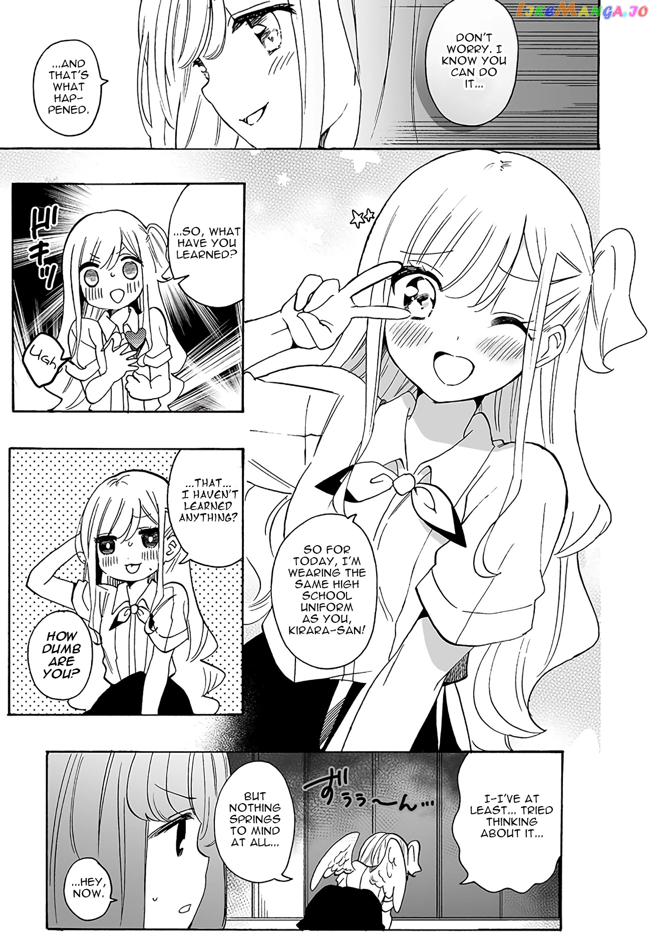 I’m An Elite Angel, But I’m Troubled By An Impregnable High School Girl chapter 8 - page 7