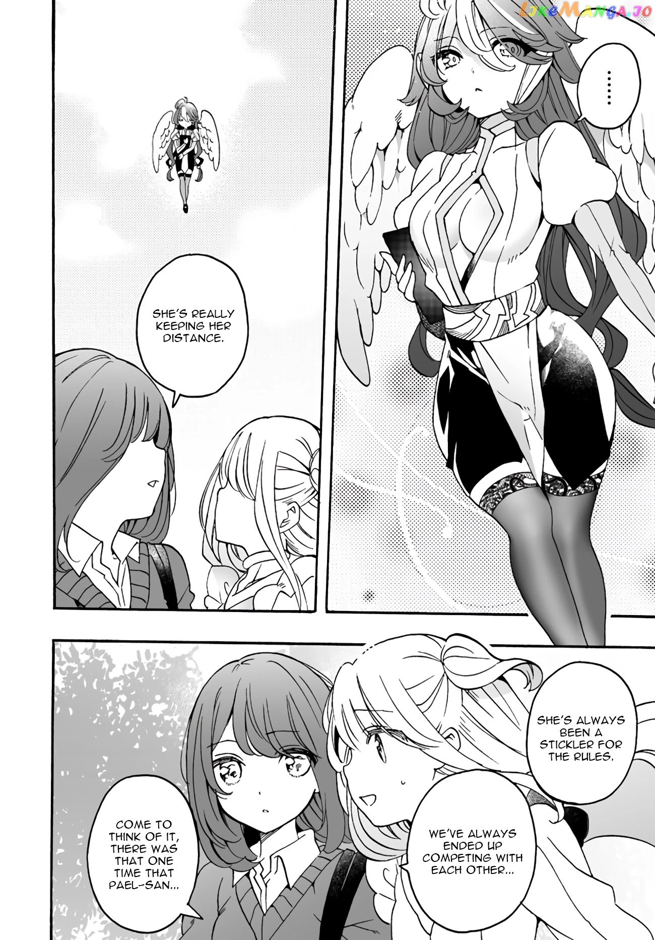 I’m An Elite Angel, But I’m Troubled By An Impregnable High School Girl chapter 12 - page 16