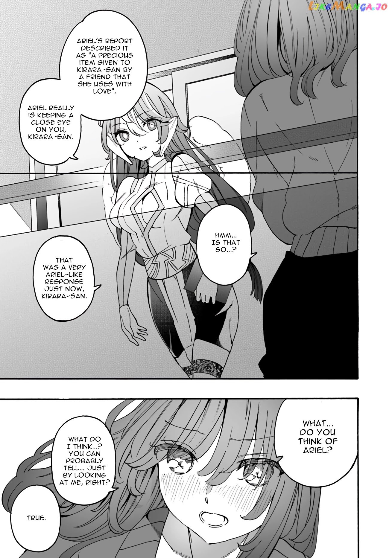 I’m An Elite Angel, But I’m Troubled By An Impregnable High School Girl chapter 13.2 - page 10