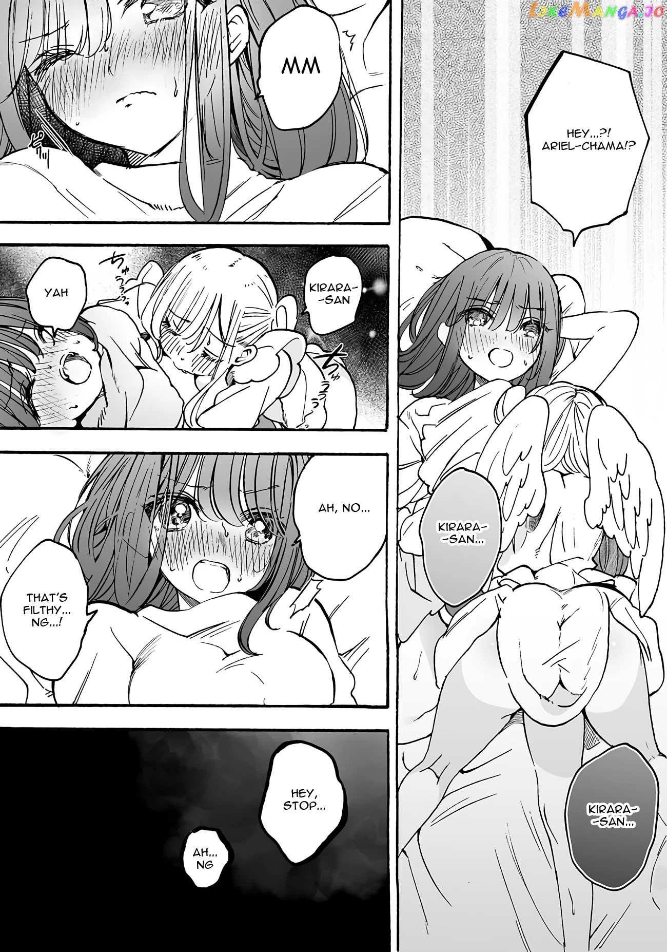 I’m An Elite Angel, But I’m Troubled By An Impregnable High School Girl chapter 13.4 - page 3