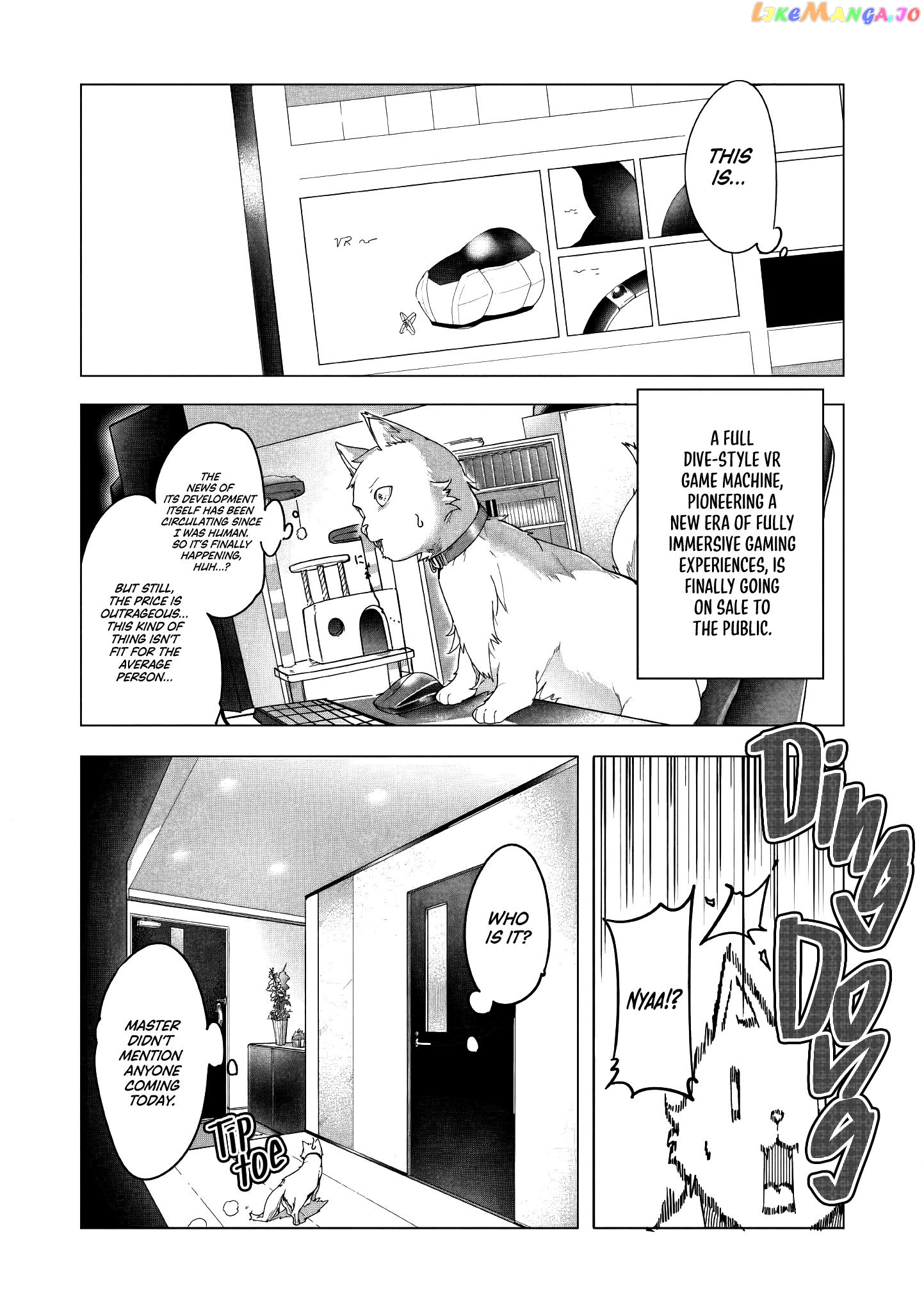 Neko Ni Tenseishita Kedo Hima Nano De Gamer Joshi To Issho Ni Vrmmo Wo Suru chapter 1 - page 17