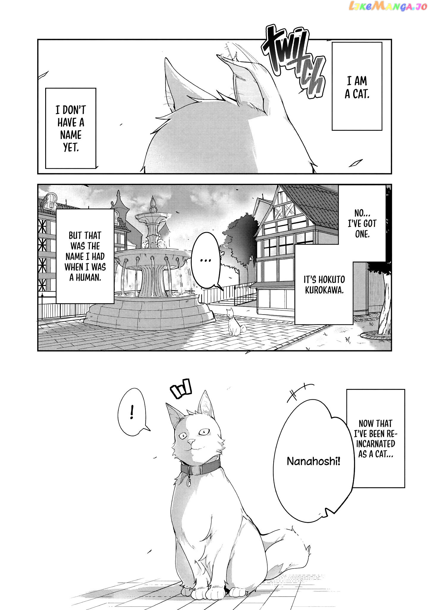 Neko Ni Tenseishita Kedo Hima Nano De Gamer Joshi To Issho Ni Vrmmo Wo Suru chapter 1 - page 6