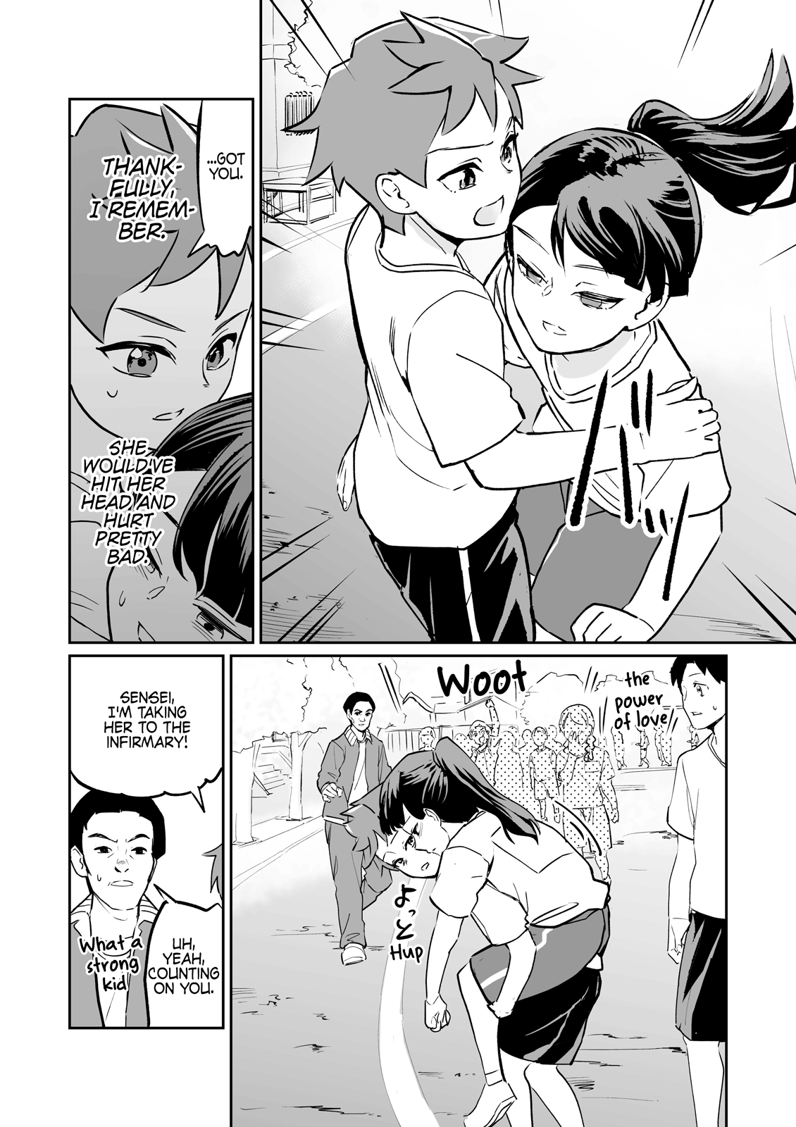 Tsuyokute New Game na Love Come chapter 3 - page 2