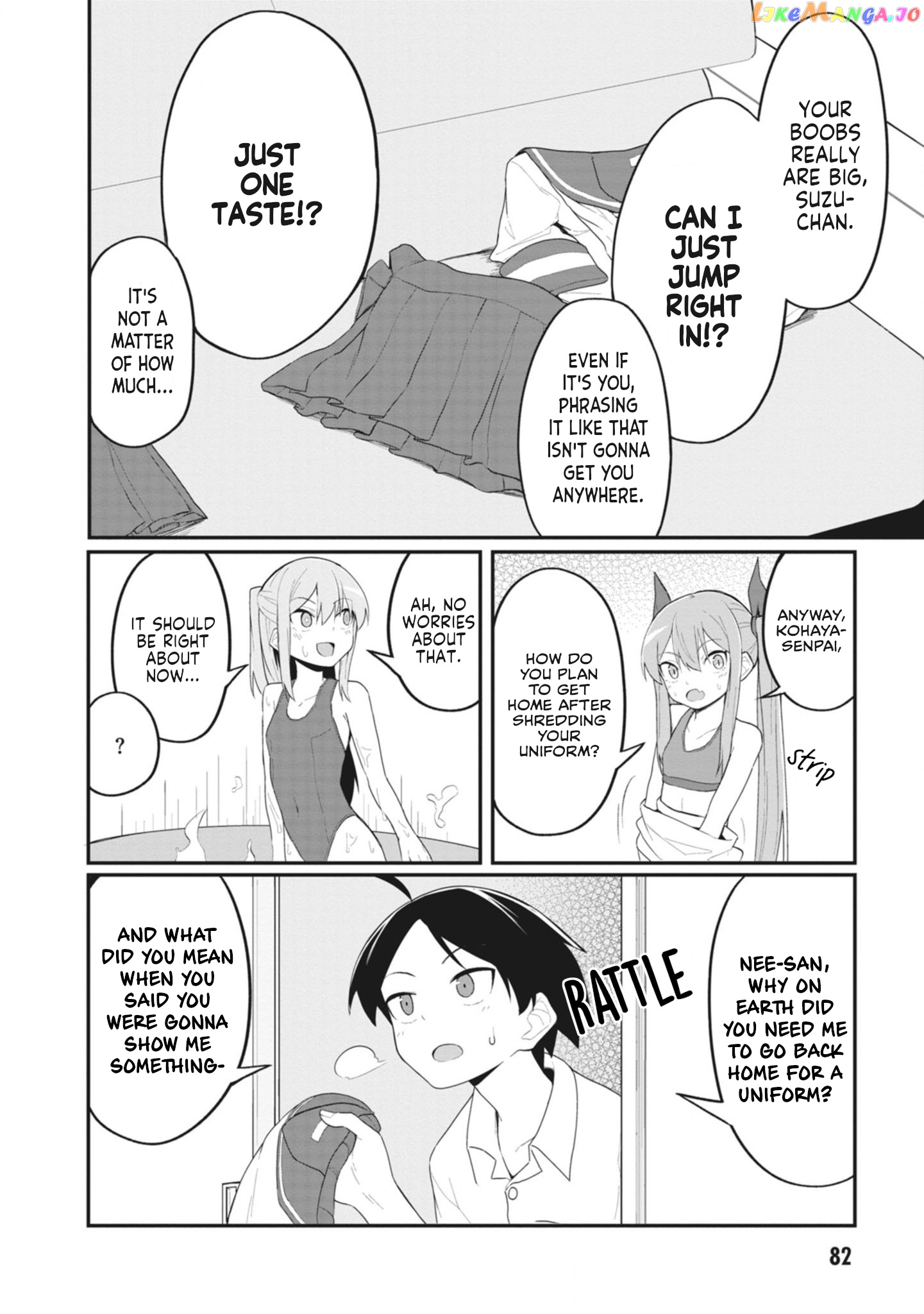 The Hella Weak Disciplinary Committee Chairman, Kaeri-chan chapter 20 - page 6