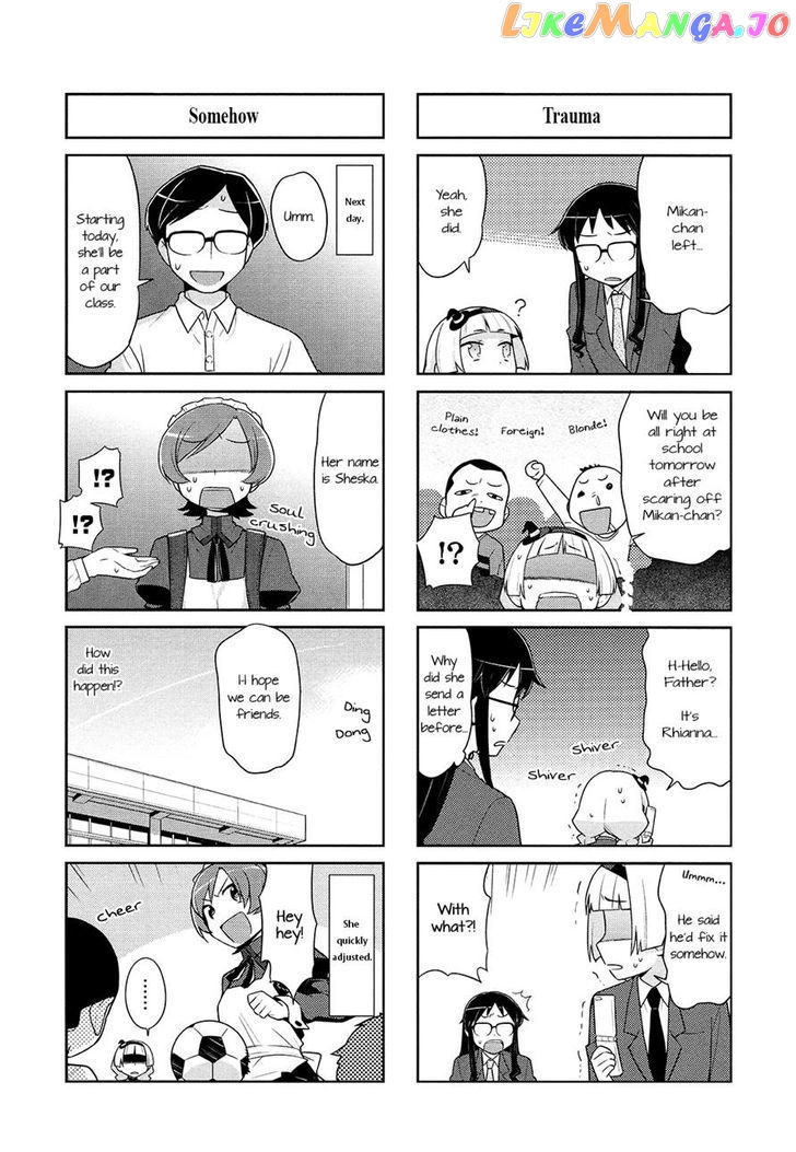 Majo to Houki to Kurobuchi Megane chapter 5 - page 7