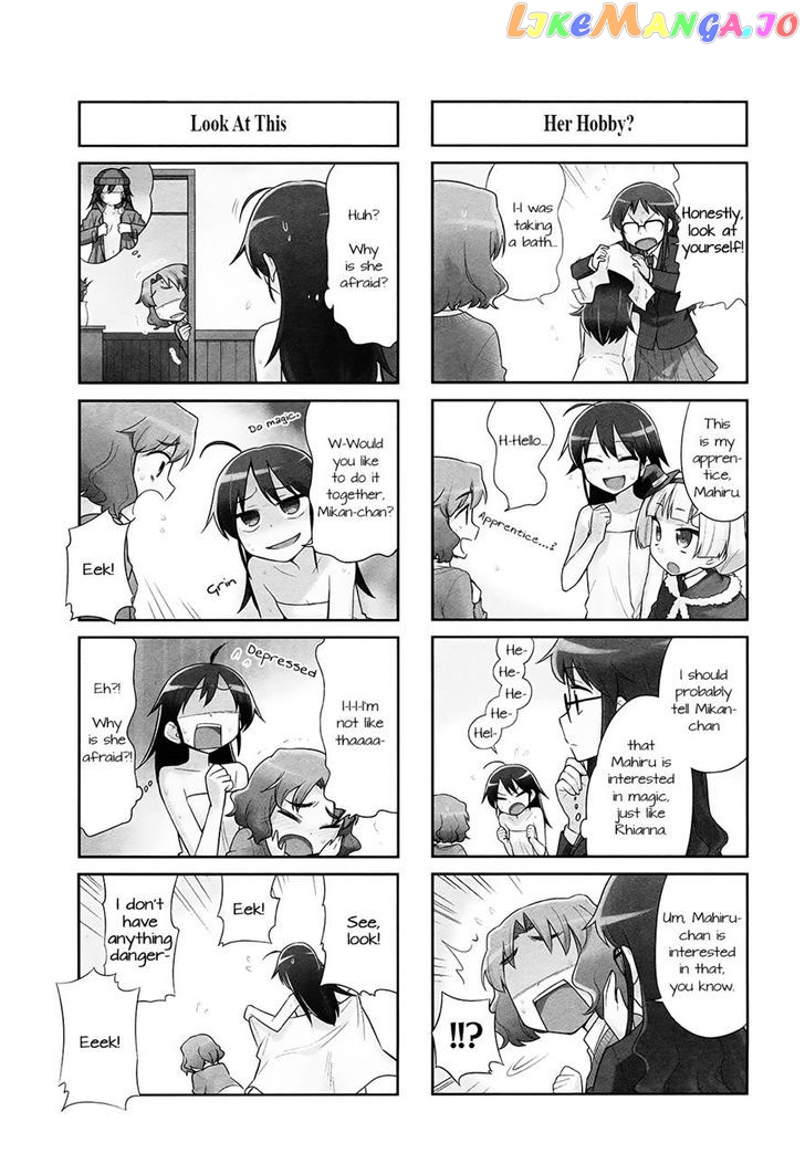 Majo to Houki to Kurobuchi Megane chapter 11 - page 2