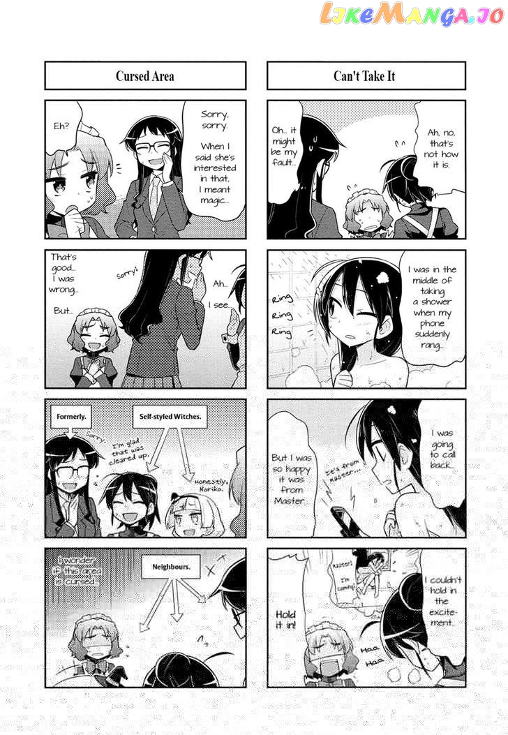 Majo to Houki to Kurobuchi Megane chapter 11 - page 7