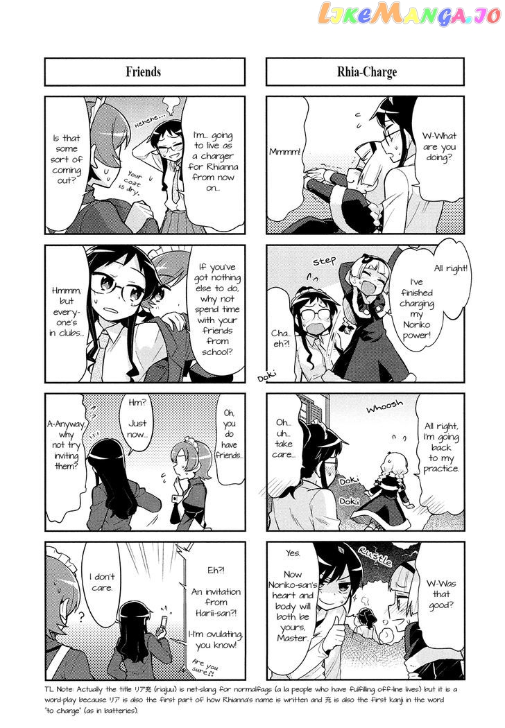 Majo to Houki to Kurobuchi Megane chapter 12 - page 7