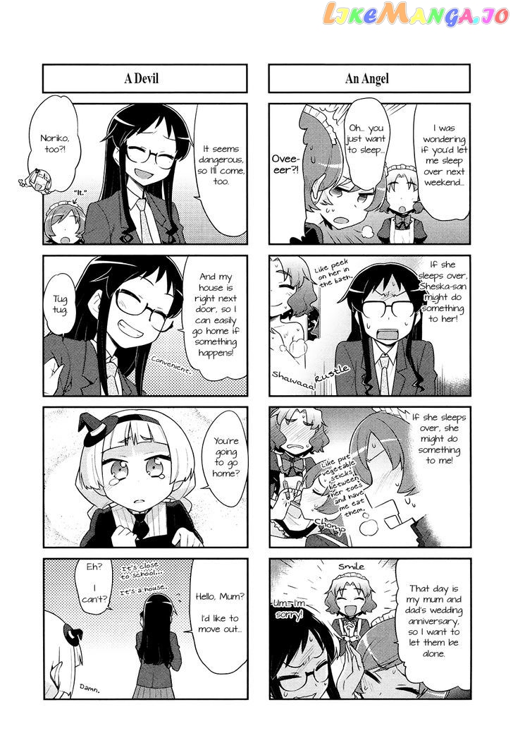 Majo to Houki to Kurobuchi Megane chapter 25 - page 2