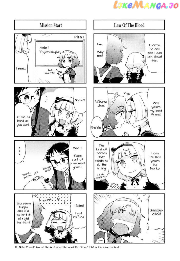 Majo to Houki to Kurobuchi Megane chapter 27 - page 2