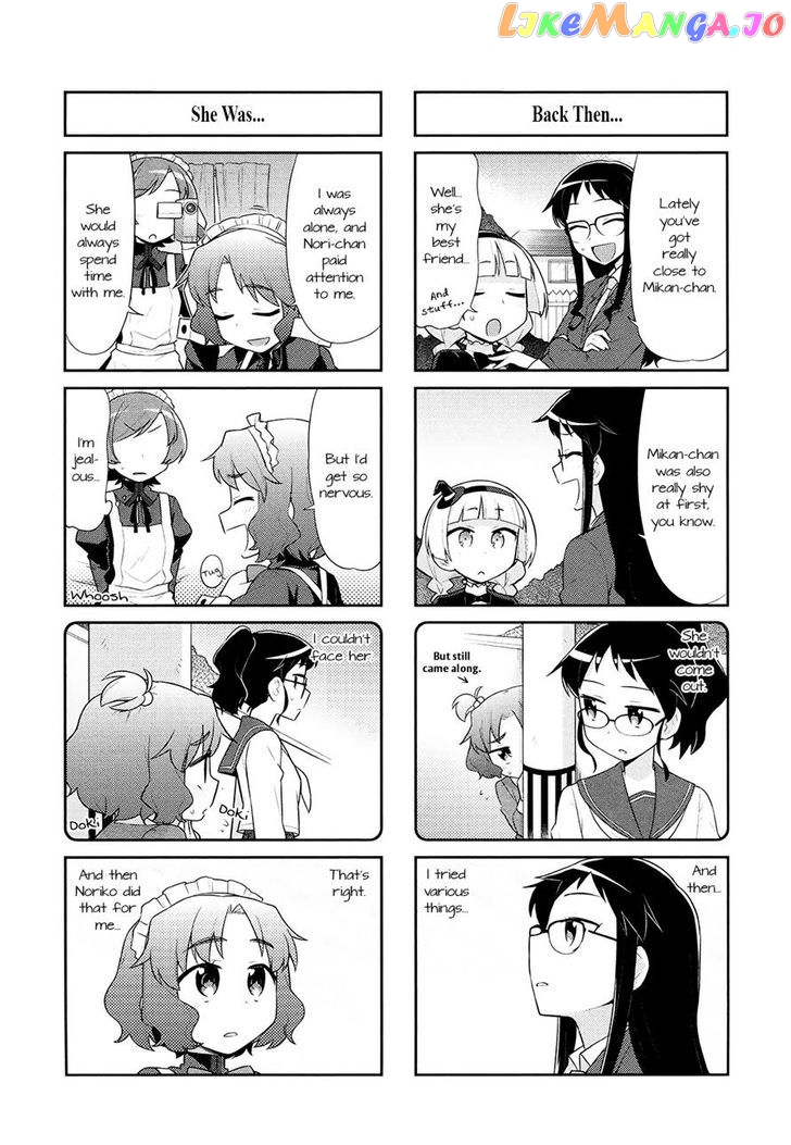 Majo to Houki to Kurobuchi Megane chapter 28 - page 4