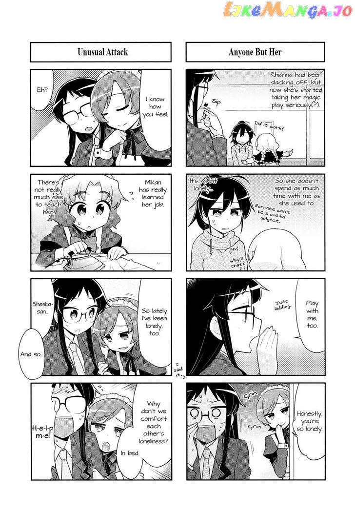 Majo to Houki to Kurobuchi Megane chapter 33 - page 2