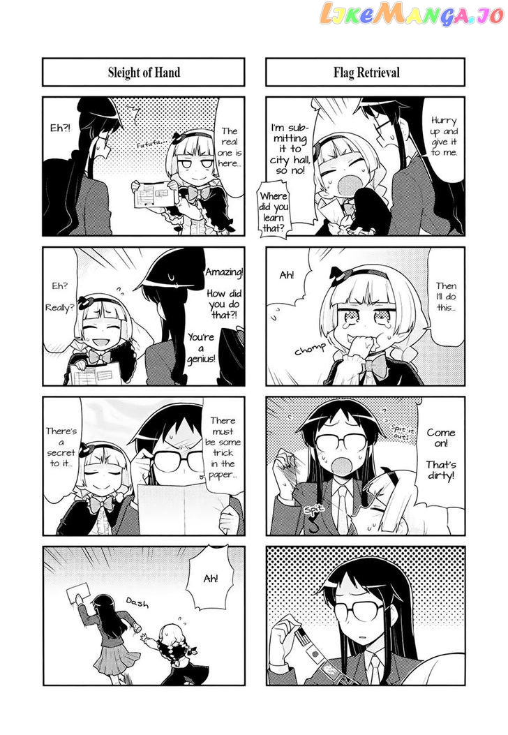 Majo to Houki to Kurobuchi Megane chapter 33 - page 7