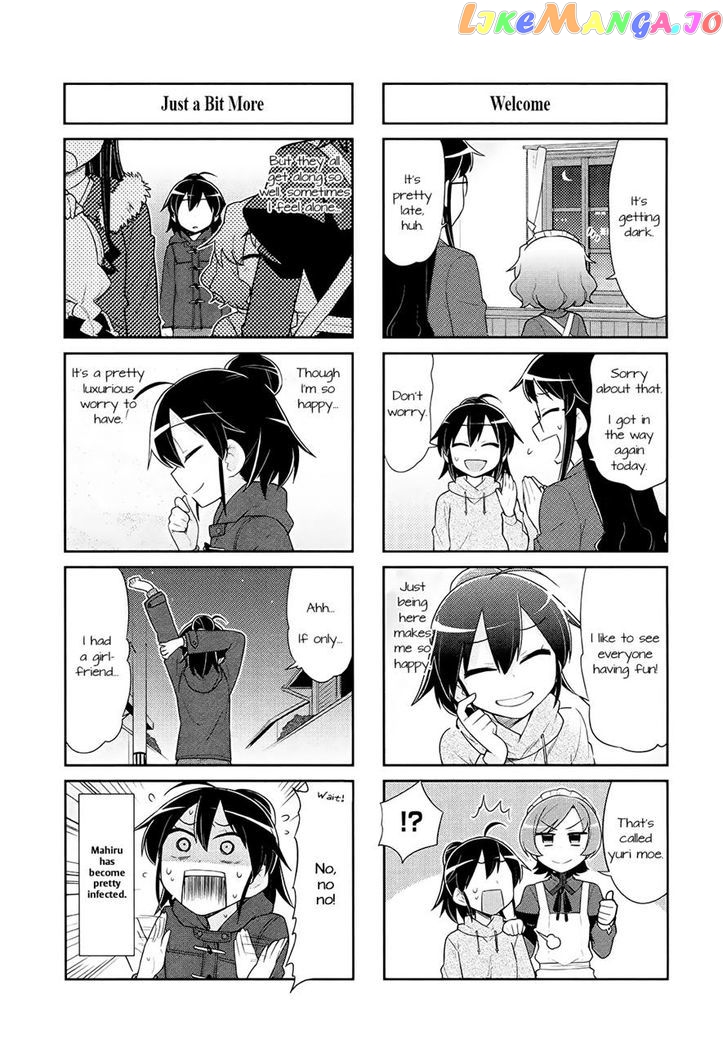 Majo to Houki to Kurobuchi Megane chapter 33 - page 8