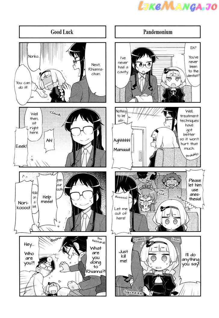 Majo to Houki to Kurobuchi Megane chapter 34 - page 4